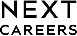 NEXT Careers logo with bold black text, displaying the words “NEXT” above “CAREERS.”
